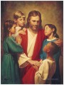 Christ et les enfants du monde entier